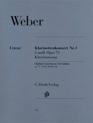 Carl Maria von Weber: Clarinet Concerto No.1 F minor Op.73: Clarinette et Accomp.