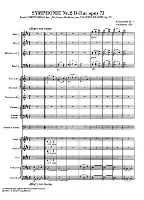 Johannes Brahms: Symphony No.2 In D Op.73: Orchestre Symphonique