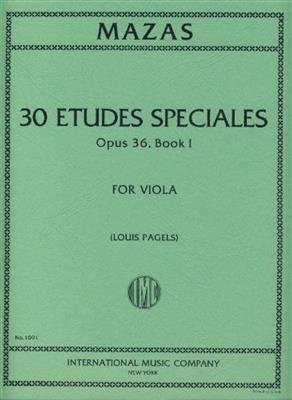 Jacques-Féréol Mazas: Etudes Speciales op 36/1 : Solo pour Alto