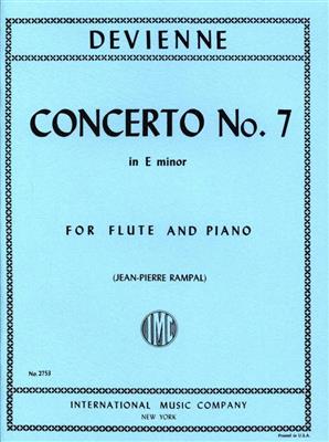 François Devienne: Concerto No. 7 in E minor (RAMPAL, Jean-Pierre): Solo pour Flûte Traversière