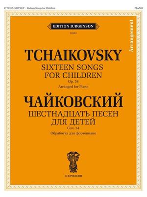 Pyotr Ilyich Tchaikovsky: 16 Songs for Children Opus 54: (Arr. S Movchan): Solo de Piano