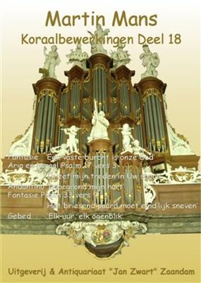 M. Mans: Bundel 18 Koraalbewerkingen: Orgue