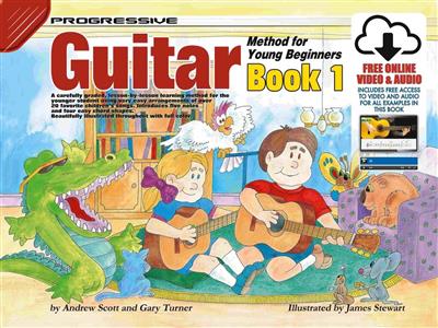 Progressive Guitar Method for Young Beginners-Bk 1