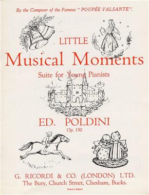 Ede Poldini: Musical Moments Suite Pf: Solo de Piano