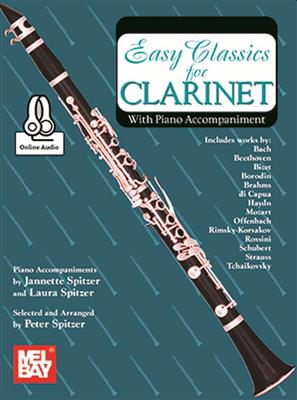 Peter Spitzer: Easy Classics for Clarinet: Clarinette et Accomp.
