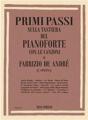 Primi Passi: Fabrizio De Andre': Solo de Piano