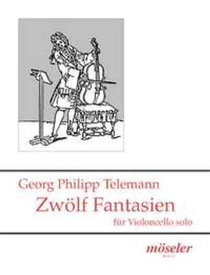 Georg Philipp Telemann: 12 Fantasien TWV 40:14-25: (Arr. Erwin Gruetzbach): Solo pour Violoncelle