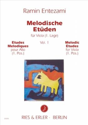Melodische Etüden für Viola Vol. 1