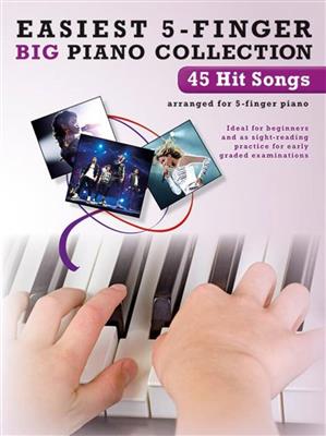 Easiest 5-Finger Piano Collection: 45 Hit Songs: Solo de Piano