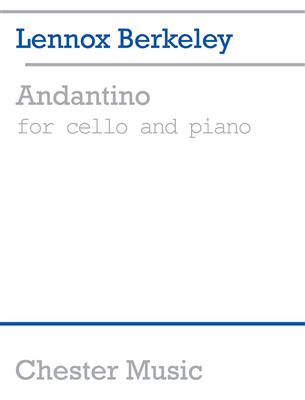 Lennox Berkeley: Andantino Op.21 No.2a: Violoncelle et Accomp.