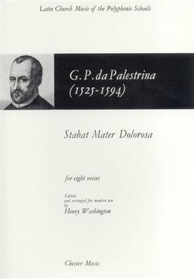 Giovanni Palestrina: Stabat Mater Dolorosa: Chœur Mixte et Accomp.