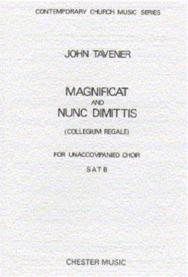 John Tavener: Magnificat & Nunc Dimitis: Chœur Mixte et Accomp.