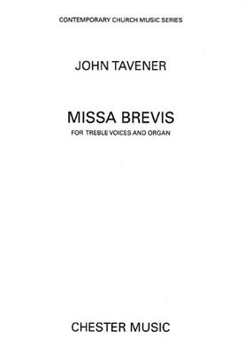 John Tavener: Missa Brevis: Voix Hautes et Piano/Orgue