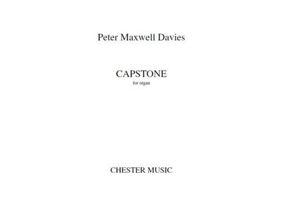 Peter Maxwell Davies: Capstone: Orgue