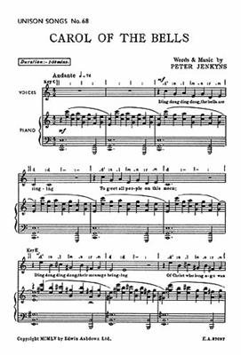 Peter Jenkyns: Carol Of The Bells: Chœur Mixte et Piano/Orgue
