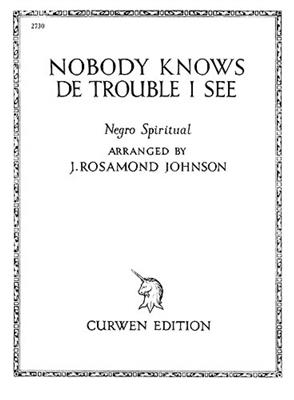 J. Johnson: Nobody Knows The Trouble I've Seen: Chant et Piano