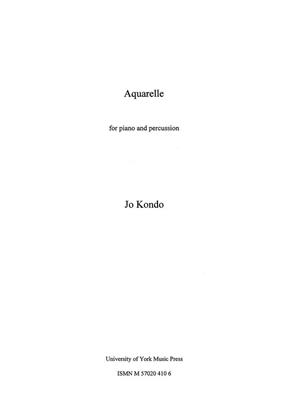 Jo Kondo: Aquarelle: Piano and Accomp.