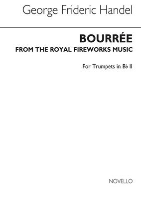 Georg Friedrich Händel: Bourree From The Fireworks Music (Tpt 2): Solo de Trompette