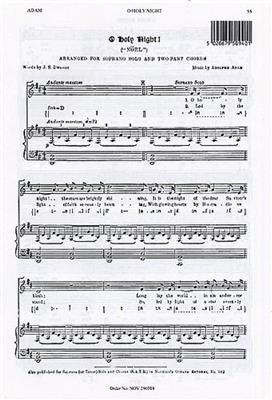 Adolphe Charles Adam: O Holy Night (Soprano Solo): Chant et Piano