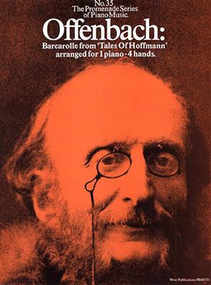 Jacques Offenbach: Barcarolle From 'Tales Of Hoffmann': Solo de Piano