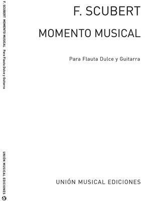 Momento Musical Op.94 No.3: (Arr. Regino Sainz de la Maza): Flûte Traversière et Accomp.