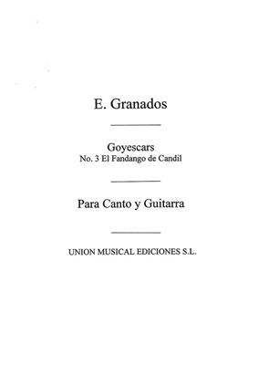 El Fandango Del Candil No.3 From Goyescas: Solo de Piano