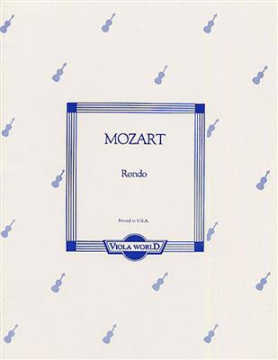 Wolfgang Amadeus Mozart: Rondo For Viola And Piano: Alto et Accomp.