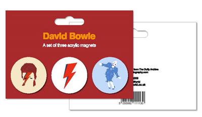 My World: Magnets - David Bowie, Set Of 3