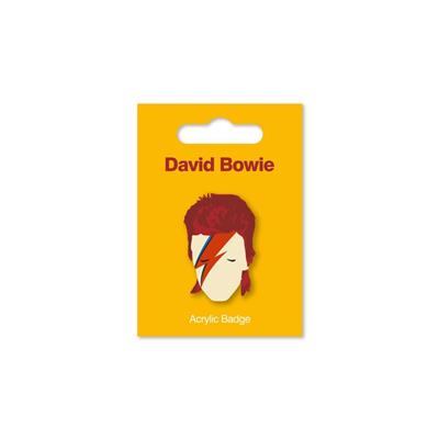 Acrylic Badge - Bowie