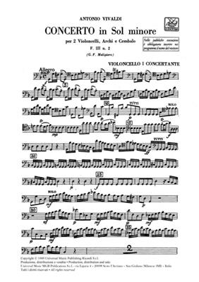 Antonio Vivaldi: Concerto In G Minor F111/2 RV531: Orchestre Symphonique