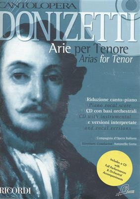 Gaetano Donizetti: Cantolopera: Donizetti Arie Per Tenore: Chant et Piano