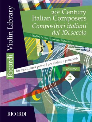 20th Century Italian Composers: Anthology 2: Solo pour Violons