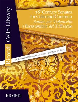 18th Century Sonatas for Cello and Continuo: Violoncelle et Accomp.