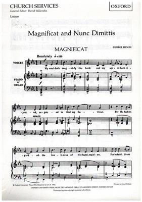 George Dyson: Magnificat & Nunc Dimitis: Chœur d'Enfants