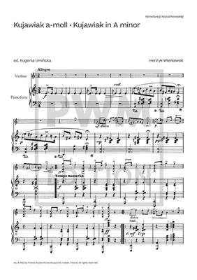 The Most Beautiful Wieniawski: Violon et Accomp.