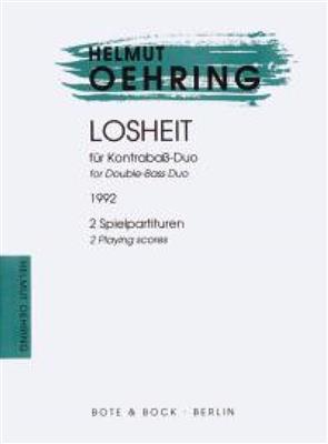 Helmut Oehring: Losheit: Duo pour Contrebasses