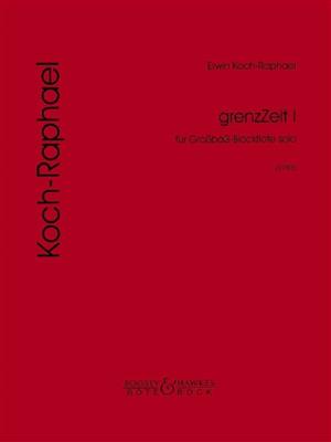 Erwin Koch-Raphael: grenzZeit I: Flûte à bec Basse