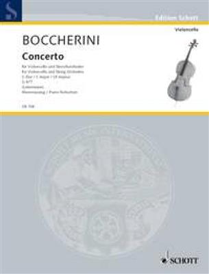 Luigi Boccherini: Concerto No. 1 C Major G 477: Orchestre à Cordes et Solo