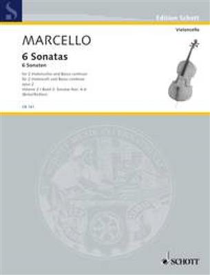Benedetto Marcello: Sonaten(6) 2 Opus 2: Duo pour Violoncelles