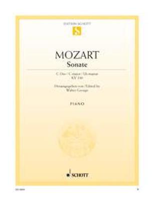 Wolfgang Amadeus Mozart: Sonate C Kv330: Solo de Piano
