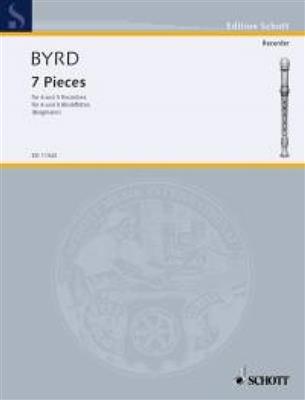 William Byrd: Seven Pieces for Four and Five Recorders: Flûte à Bec (Ensemble)