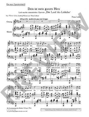 Neue Operetten Buch 2: Chant et Piano