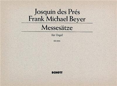 Frank Michael Beyer: Messesatze: Orgue