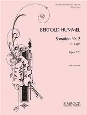 Sonatina No. 2 op. 52a: Violoncelle et Accomp.