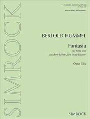 Fantasia op. 55d: Solo pour Flûte Traversière