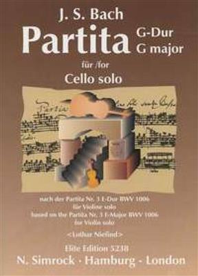 Lothar Niefind: Partita in G major BWV 1006: Solo pour Violoncelle