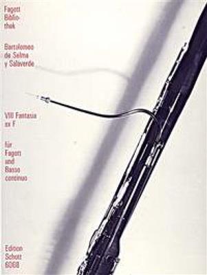 Bartolomé de Selma y Salaverde: Fantasia 8: Basson et Accomp.