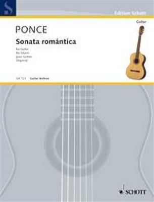 Manuel Ponce: Sonate Romantica Git.: Solo pour Guitare