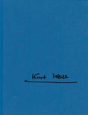 Kurt Weill: Works with violin solo: Solo pour Violons