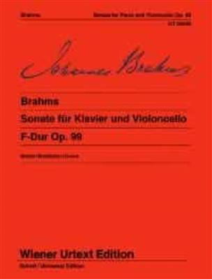 Johannes Brahms: Sonata Op. 99 F Major: Violoncelle et Accomp.